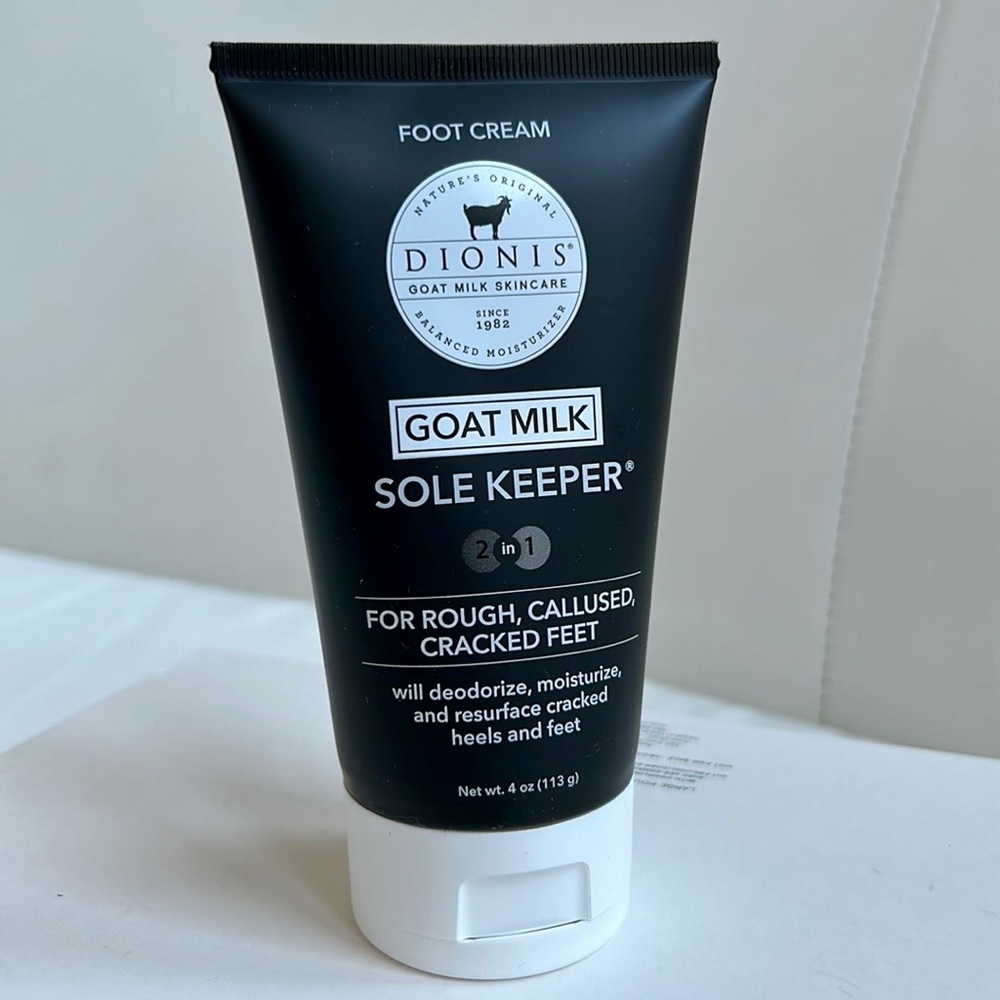 Dionis Goat Milk Sole Keeper Foot Cream 4 oz
